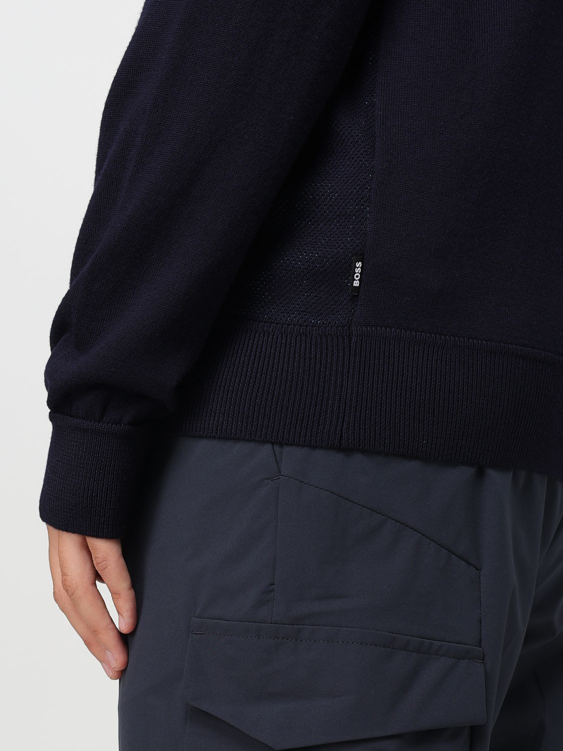 Cardigan Men color Blue