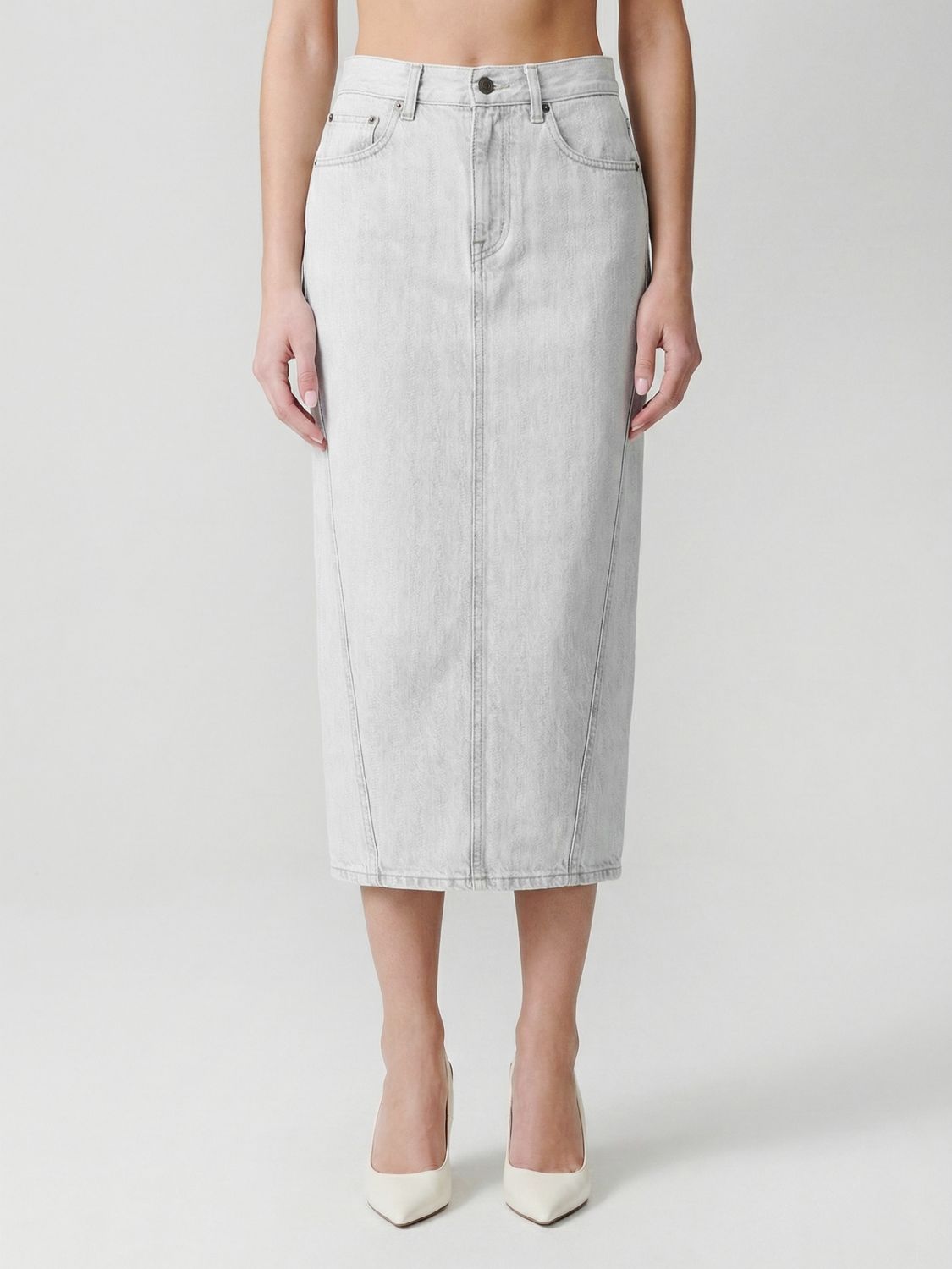 Skirt Woman color Gnawed Blue