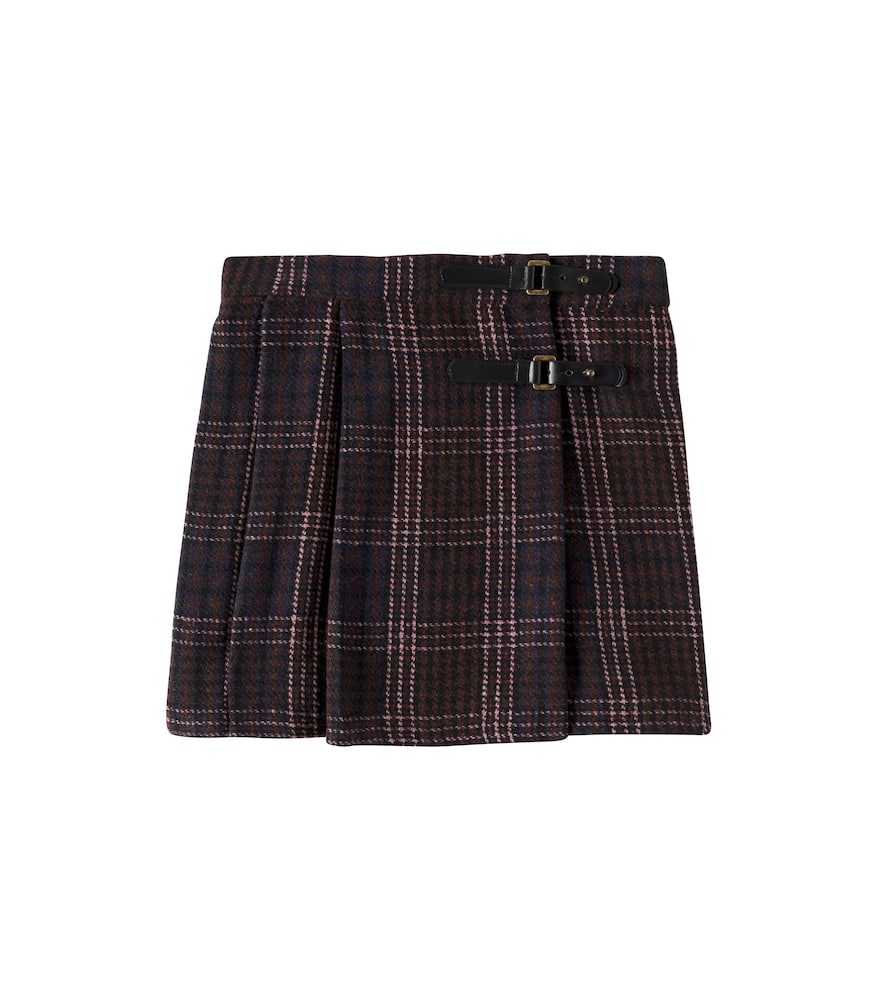 Zola checked skirt