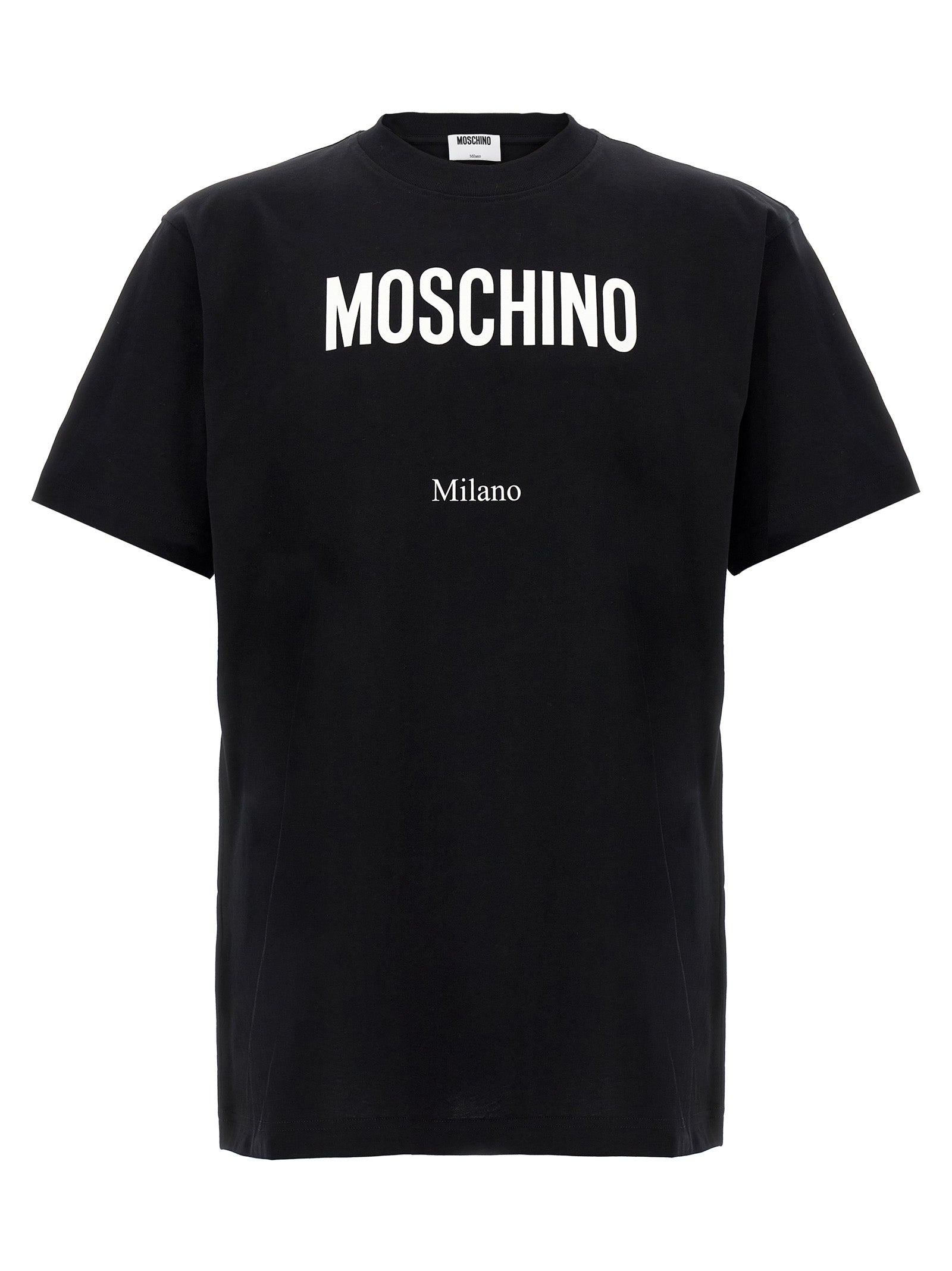 Logo-Print Cotton T-Shirt — Black