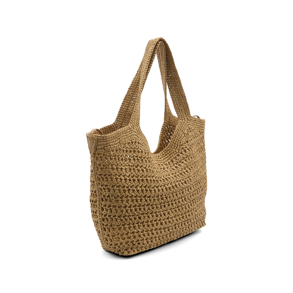Crochet Raffia Shopping Bag