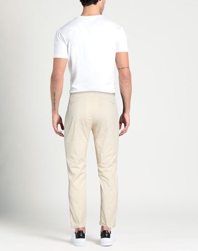 Man Pants Beige Size 32 Cotton, Polyamide, Elastane