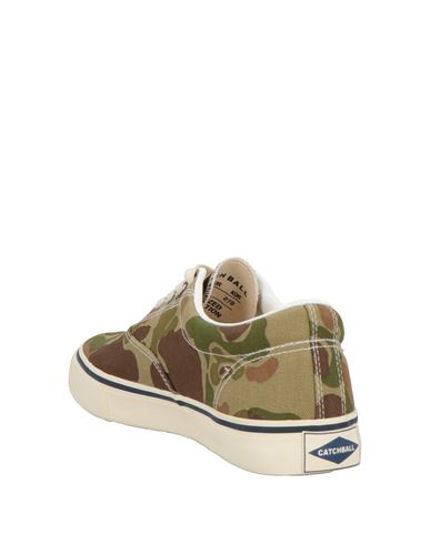 Man Sneakers Military green Size 6 Textile fibers