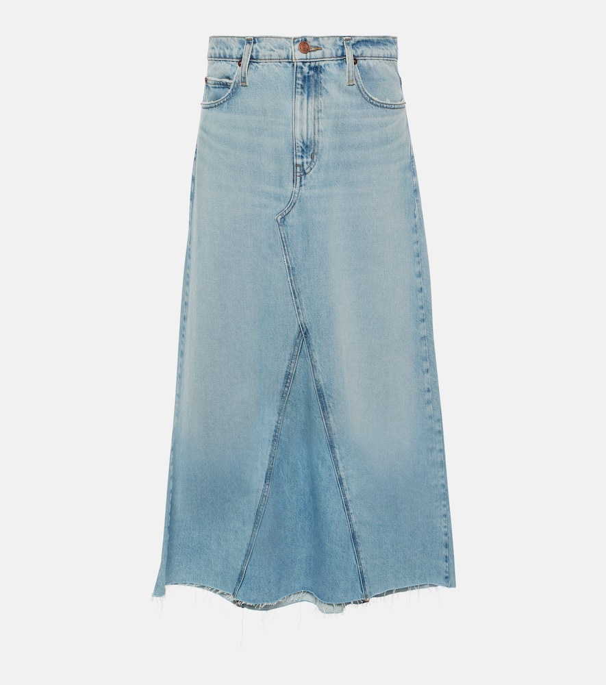 Dorothy denim maxi skirt