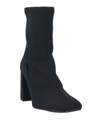 Woman Ankle boots Black Size 10 Textile fibers