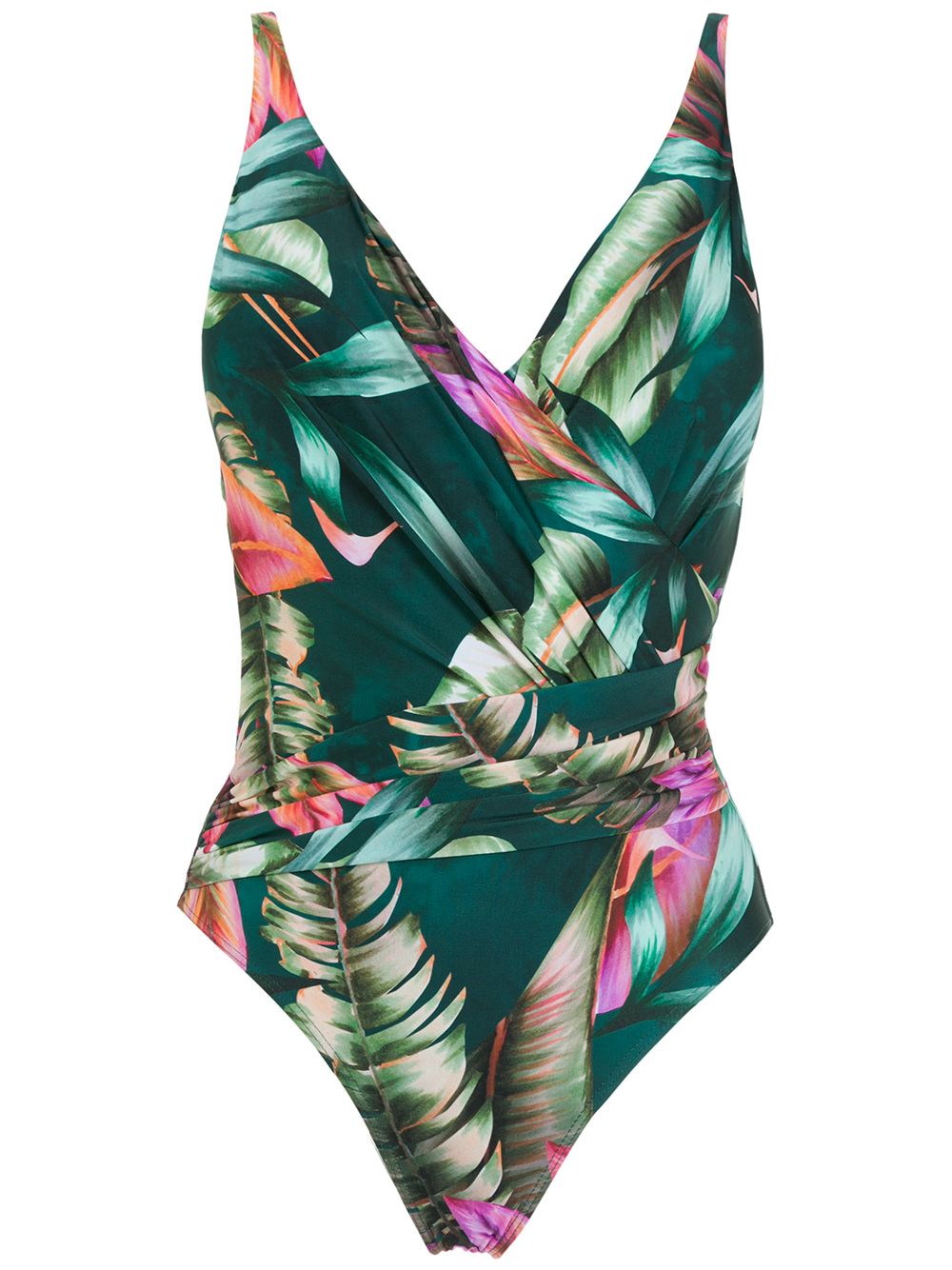 Maisa open-back swimsuit - Green