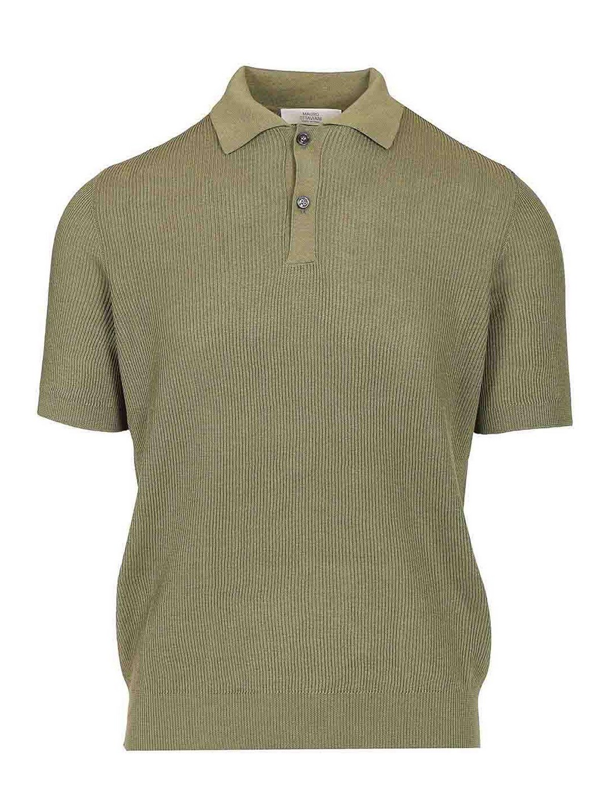 Ribbed Polo Shirt