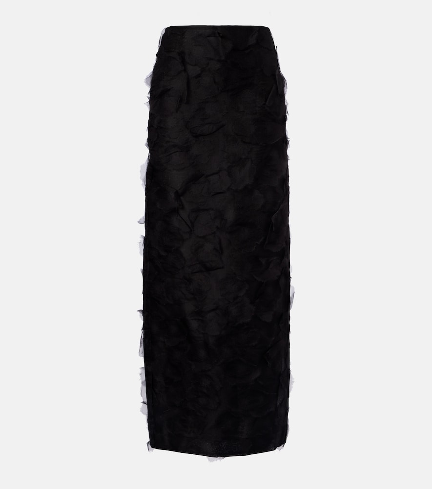 Adepto silk maxi skirt