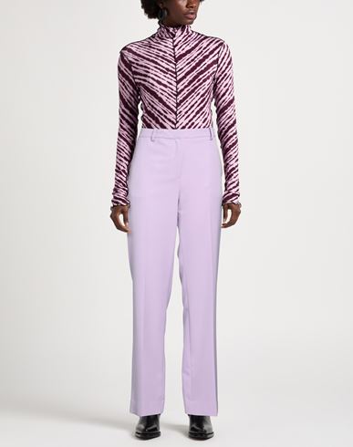 Woman Pants Lilac Size 4 Polyester, Elastane
