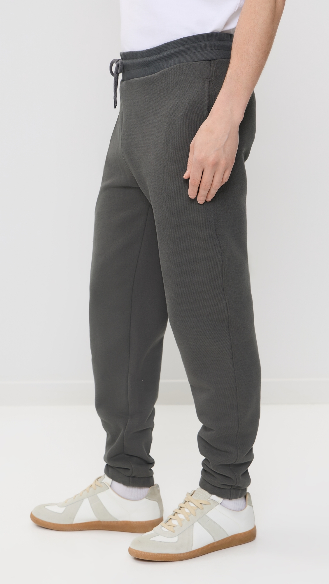 Loopback Sweatpants Washed Black