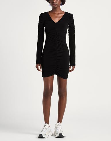 Woman Mini dress Black Size 0 Polyester, Elastane