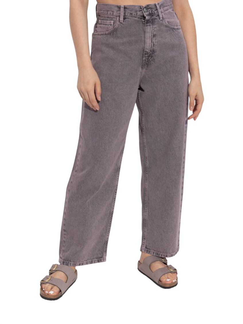 Carhartt Wip - denim high-rise wide-leg trouser