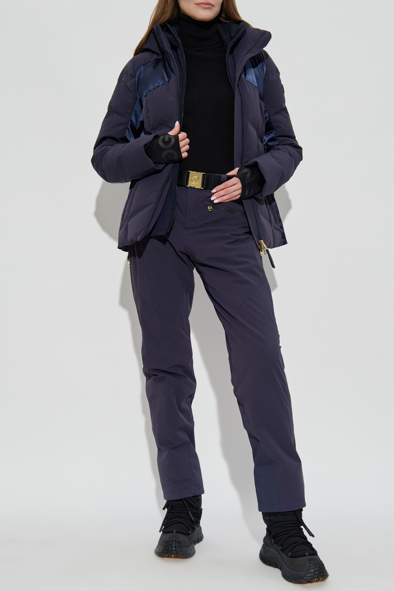 Puffer Ski Jacket 'Delin1', Women's, Navy Blue