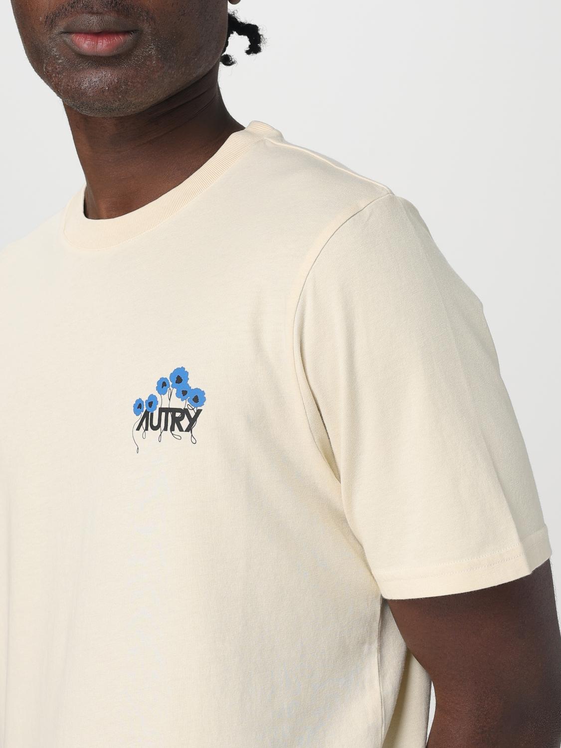 Logo-print T-shirt - Neutrals