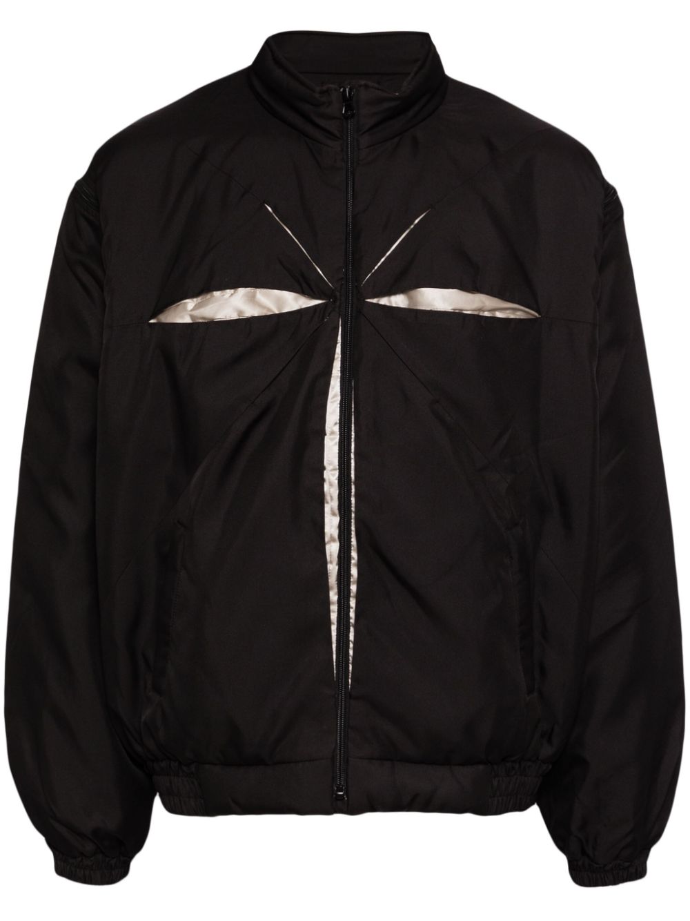 Origami zip-up jacket - Black