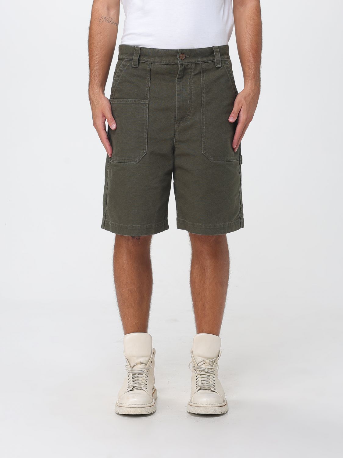 Shorts Men color Green