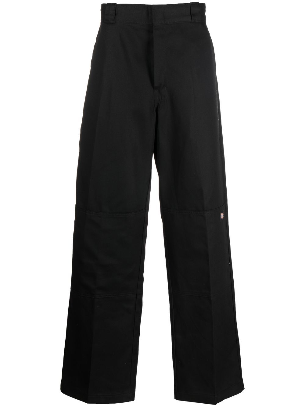 Straight-leg trousers - Black