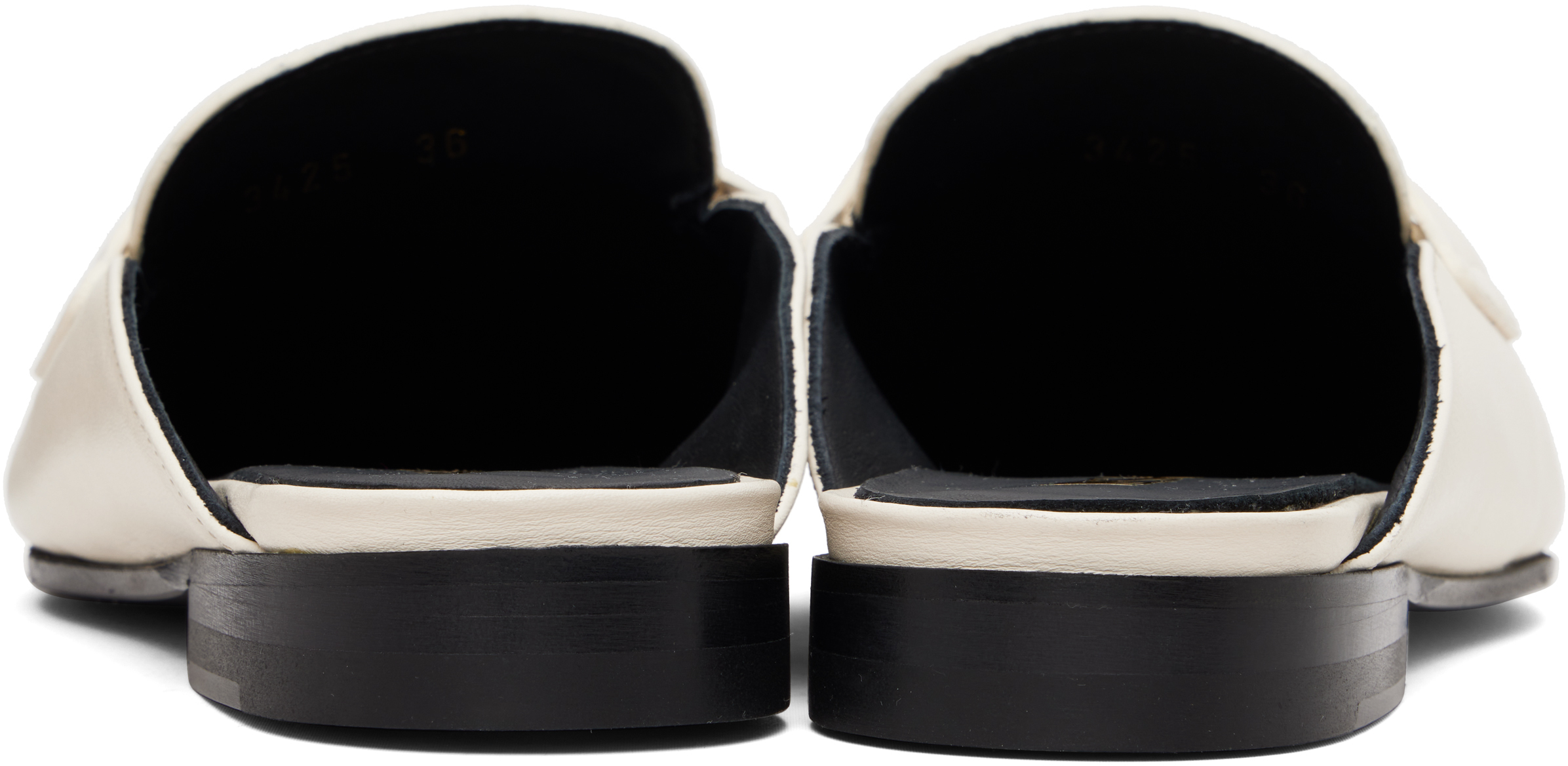 Off-White Medusa Leather Loafers