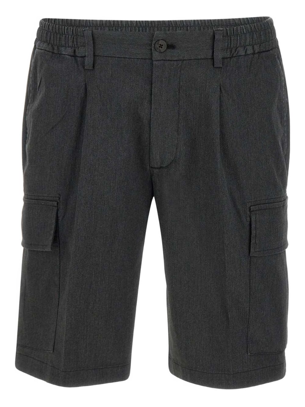Cargo-pockets shorts - Black