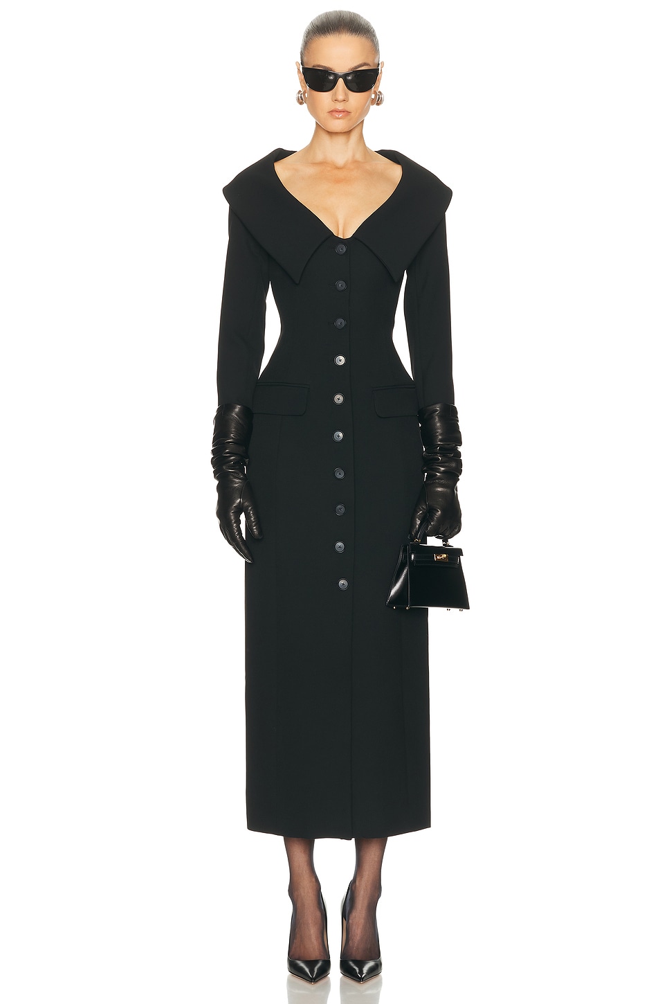 SRG Genevieve Dress in Black. L. Also in M, S, XL