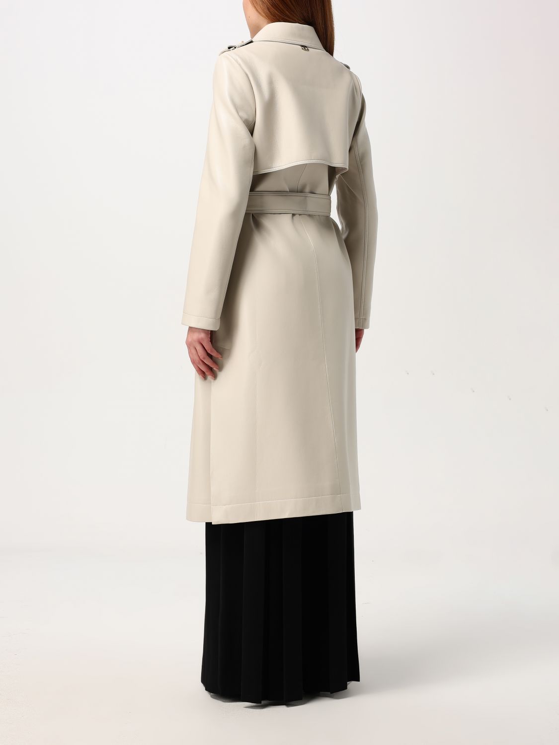 Coated trench coat - Neutrals