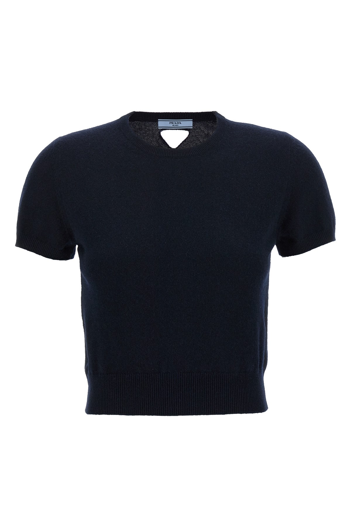 Cut-Out Logo Sweater