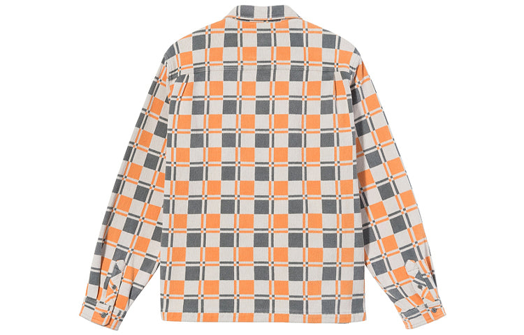 Brent Plaid L/S Shirt 'Tan'