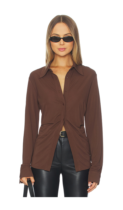 LAMARQUE Kai Shirt in Brown. L also in M