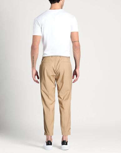 Man Pants Sand Size 38 Polyester, Wool, Elastane