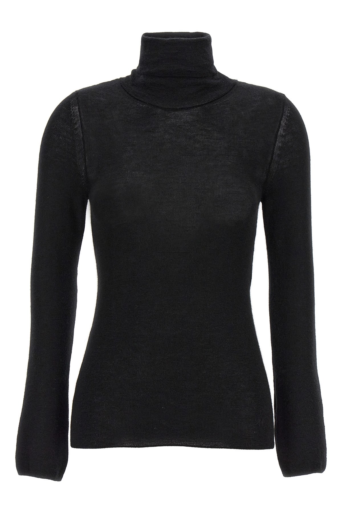 Silk Cashmere Turtleneck Sweater