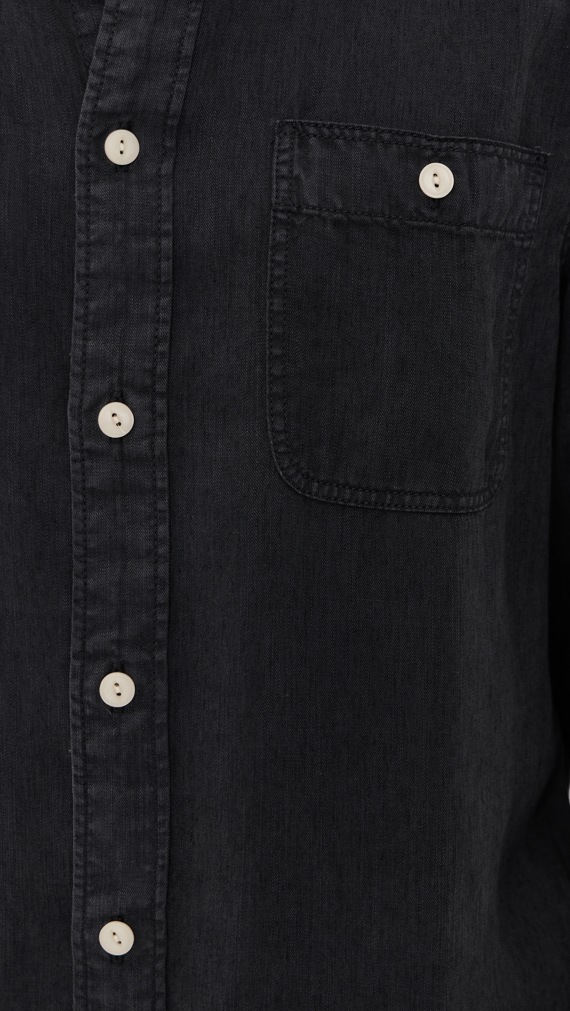 The Tried and True Chambray Workshirt Durango Black