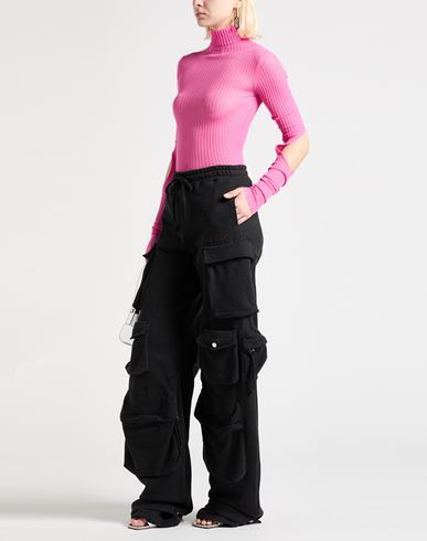 Woman Turtleneck Fuchsia Size M Cotton, Polyamide