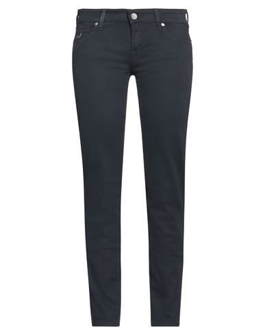 Jacob Cohёn Woman Pants Midnight blue Size 32 Cotton, Viscose, Polyester, Elastane