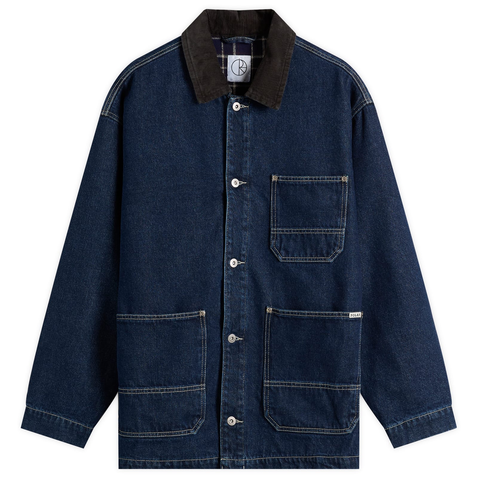 Men's Flannel Lined Ezra Jacket Indigo