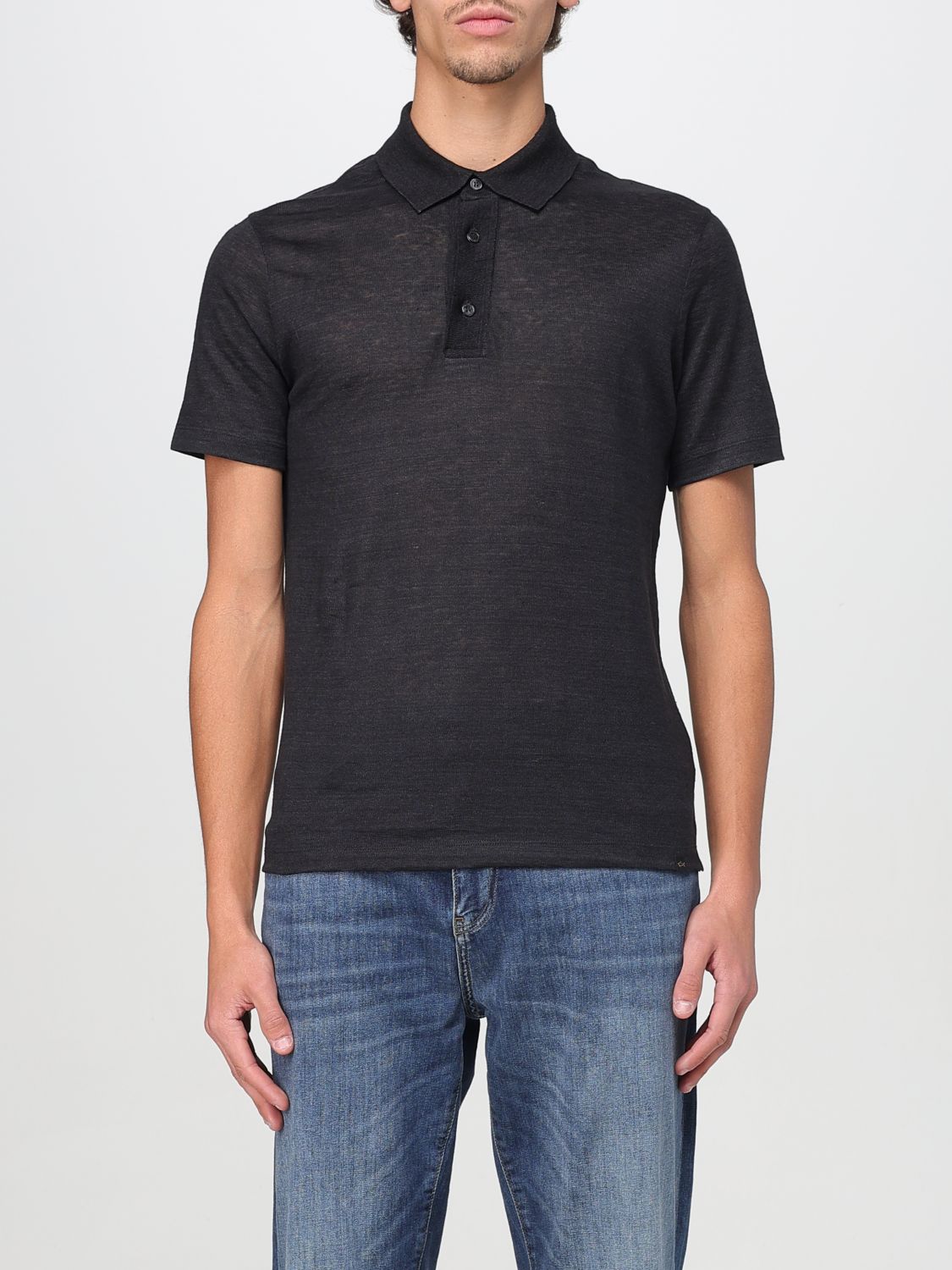 Polo Shirt PAUL & SHARK Men color Black