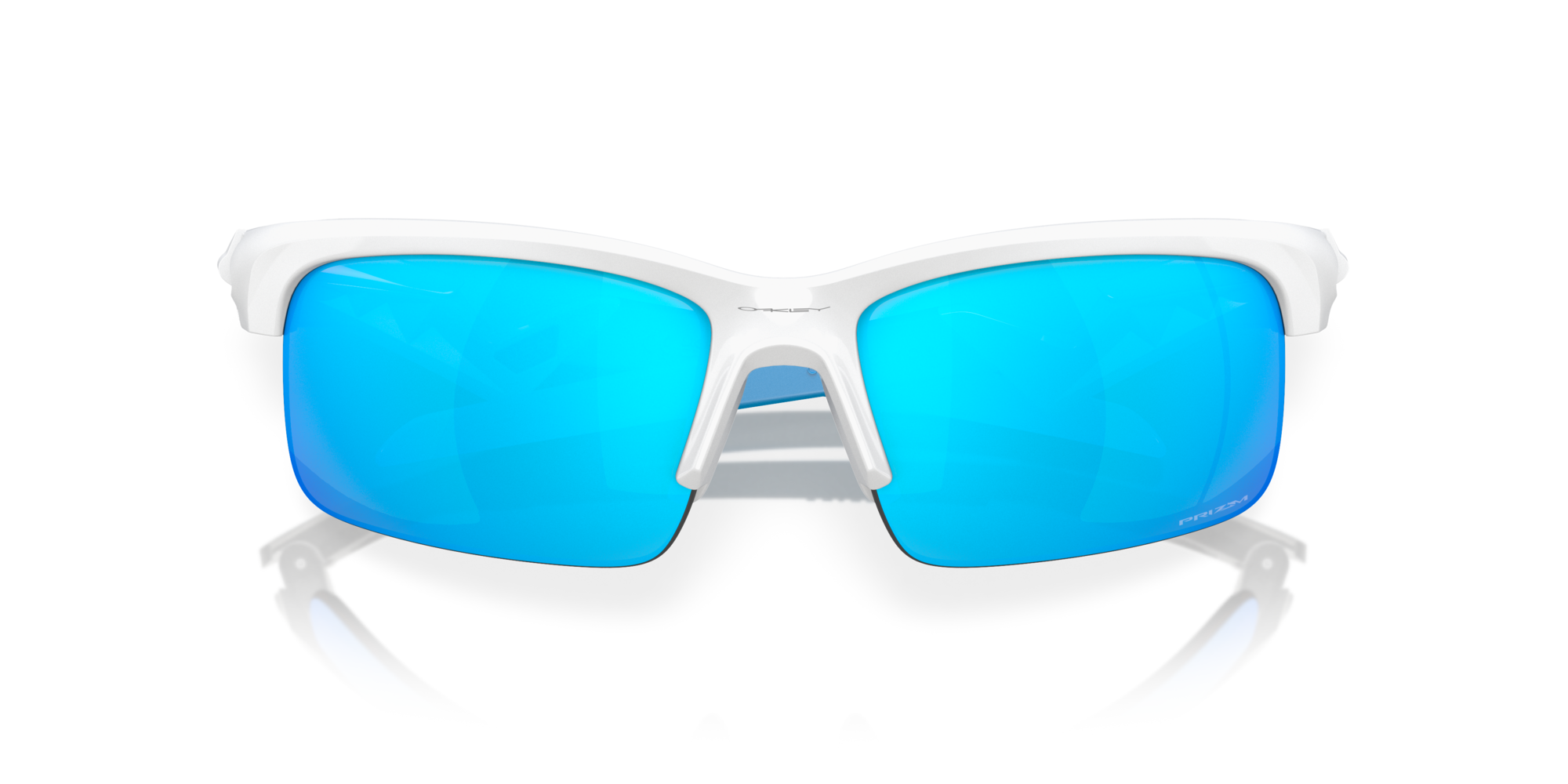 Oakley Kid Oakley OJ9013 CAPACITOR 901302 Sunglasses O_matter White Blue Squared Normal Priz