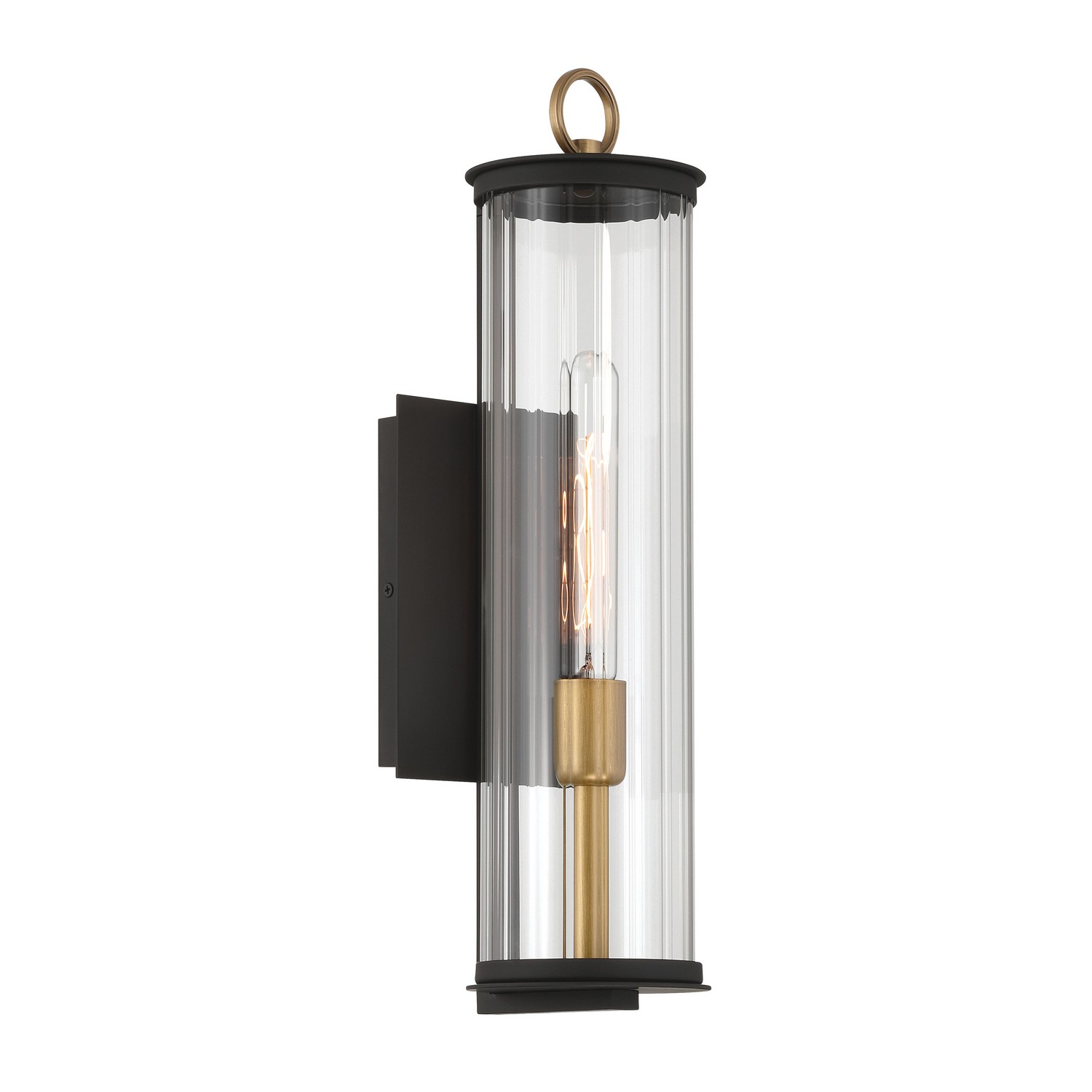 Legacy Brass Painted & Dark Outdoor Wall Sconce from the Cara Collection