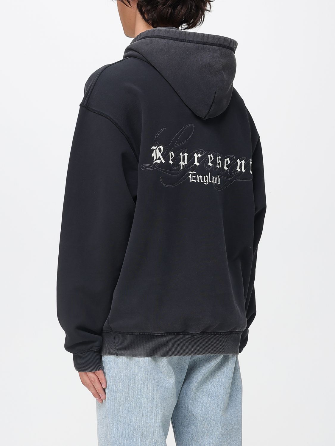 Sweatshirt Men color Black