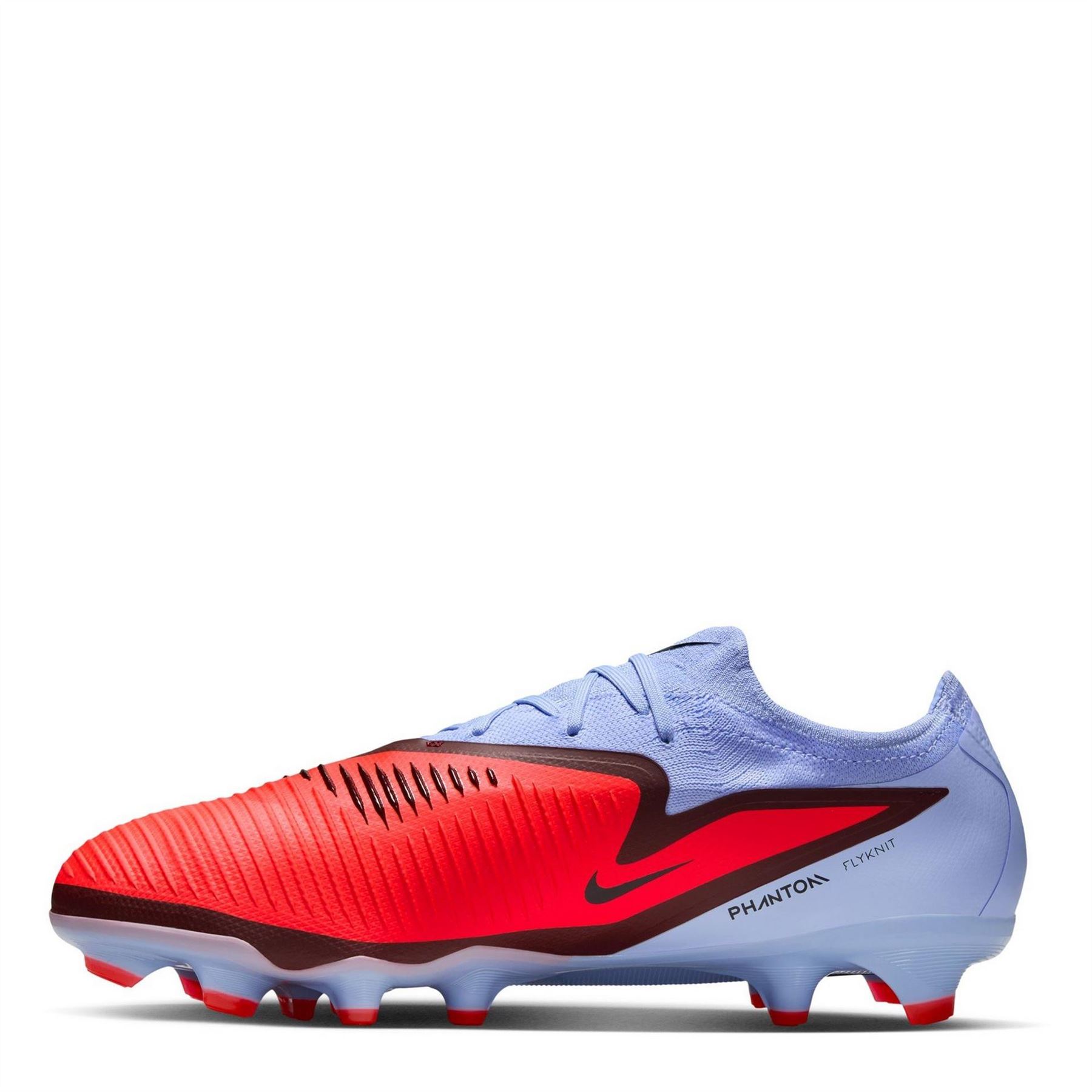 Nike Boys Phantom 6 Low Lace Up Low Top Sneakers in Royal Tint/Brig - Blue