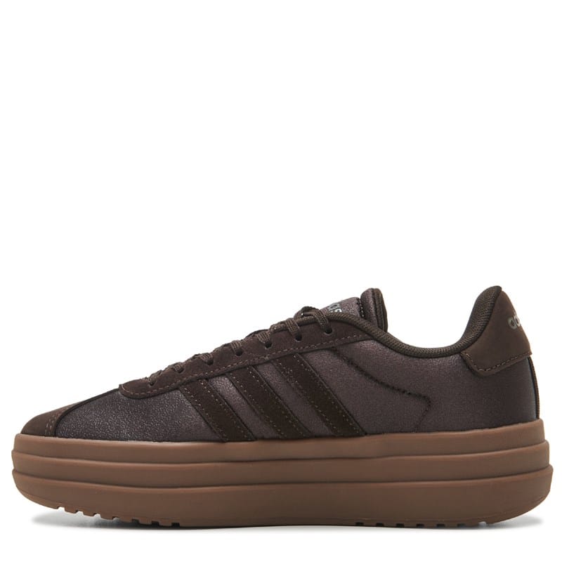 Women's Vl Court Bold Platform Sneakers (Brown)