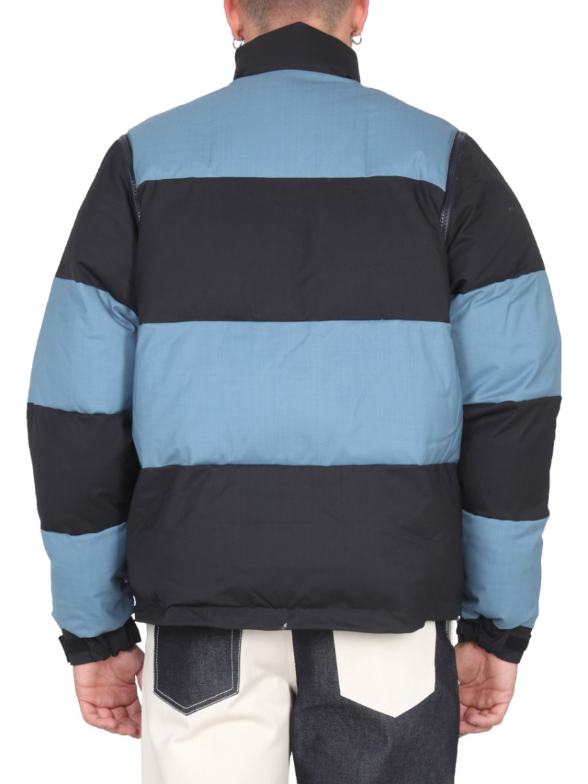 Black Color Block Jackets