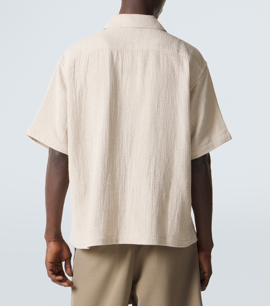 Cotton-blend shirt