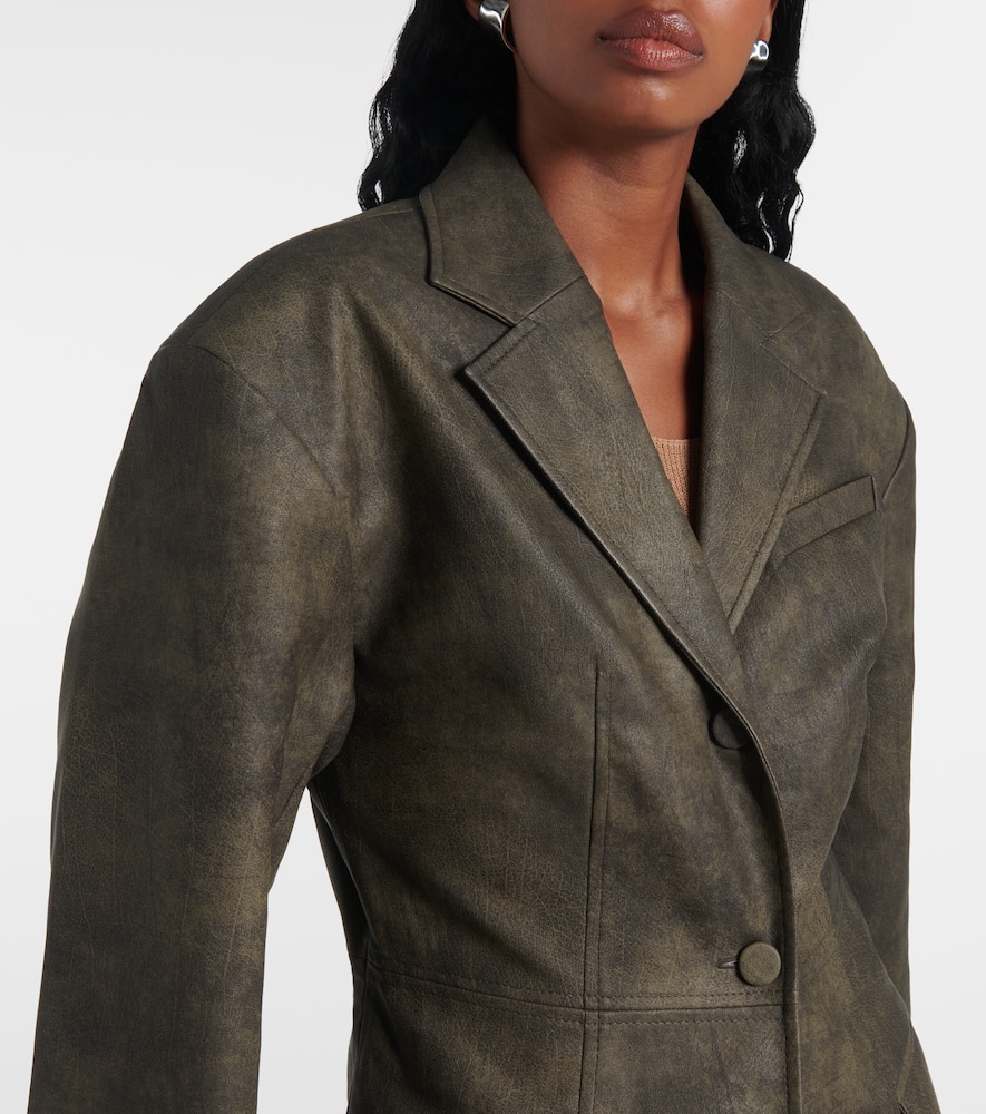 Kaya faux leather jacket