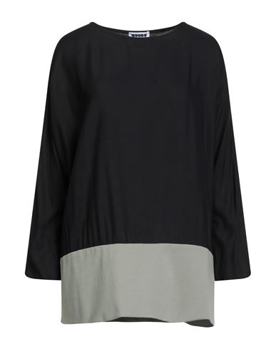 Woman Top Black Size 6 Polyester, Viscose, Elastane