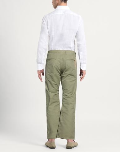 Man Pants Military green Size 31 Cotton