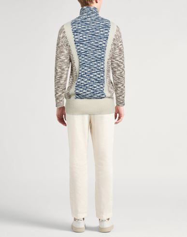 Daniele Fiesoli Man Turtleneck Cream Size XXL Merino Wool, Polyamide, Recycled nylon
