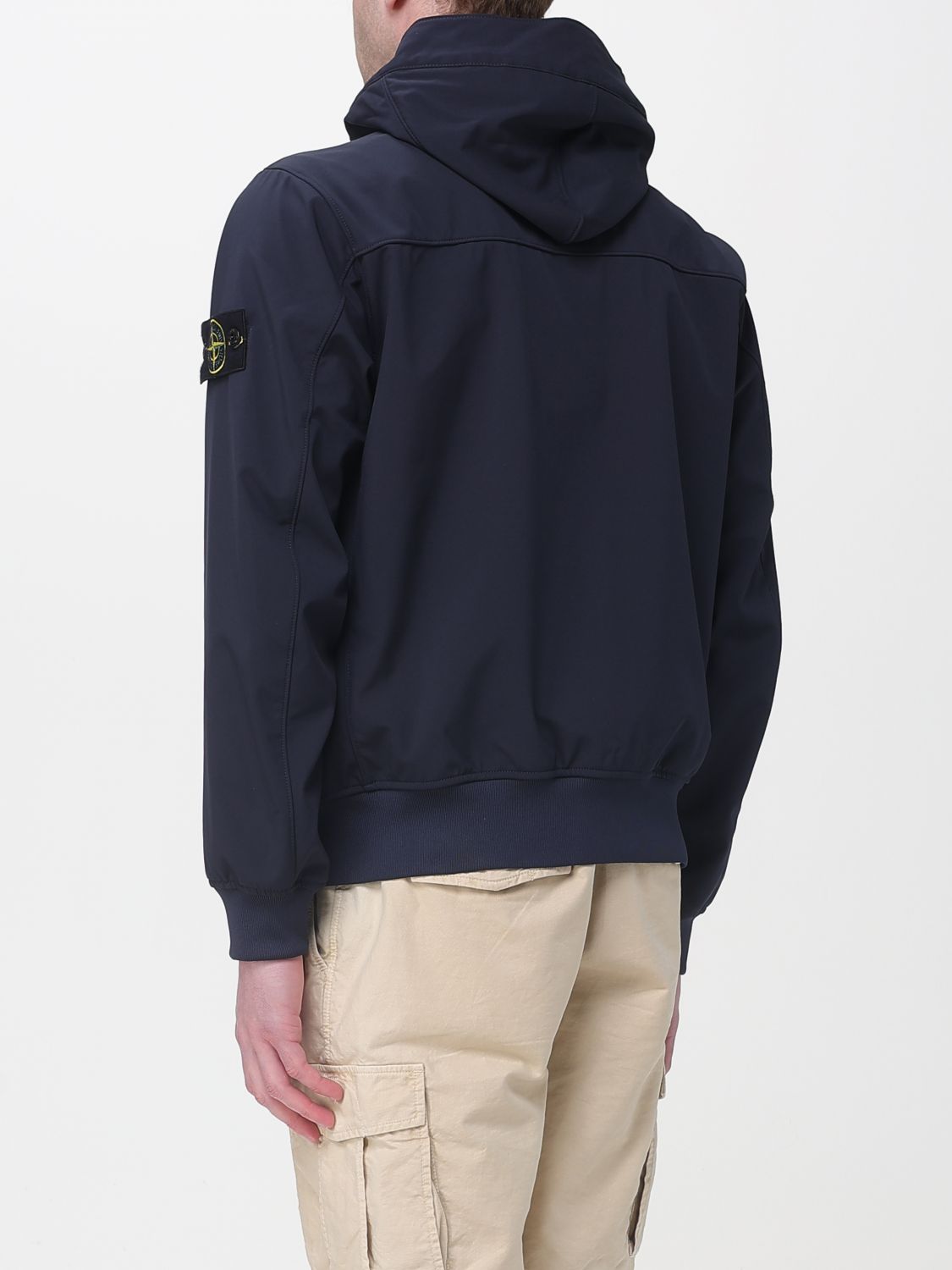 Coat Men color Black