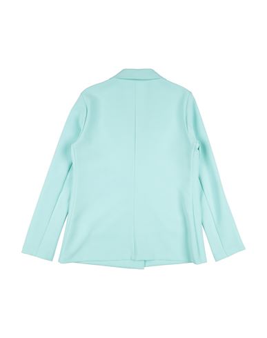 Girl Kid Girl Blazer Turquoise Size 13 Polyester, Elastane