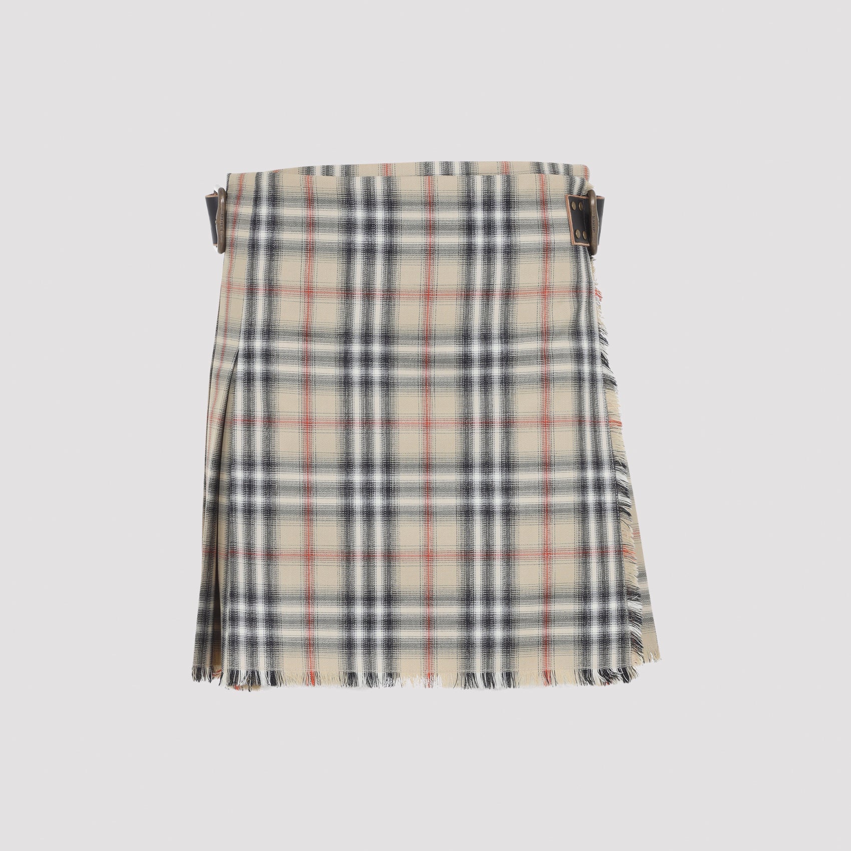 Women's 100% Wool Mini Skirt