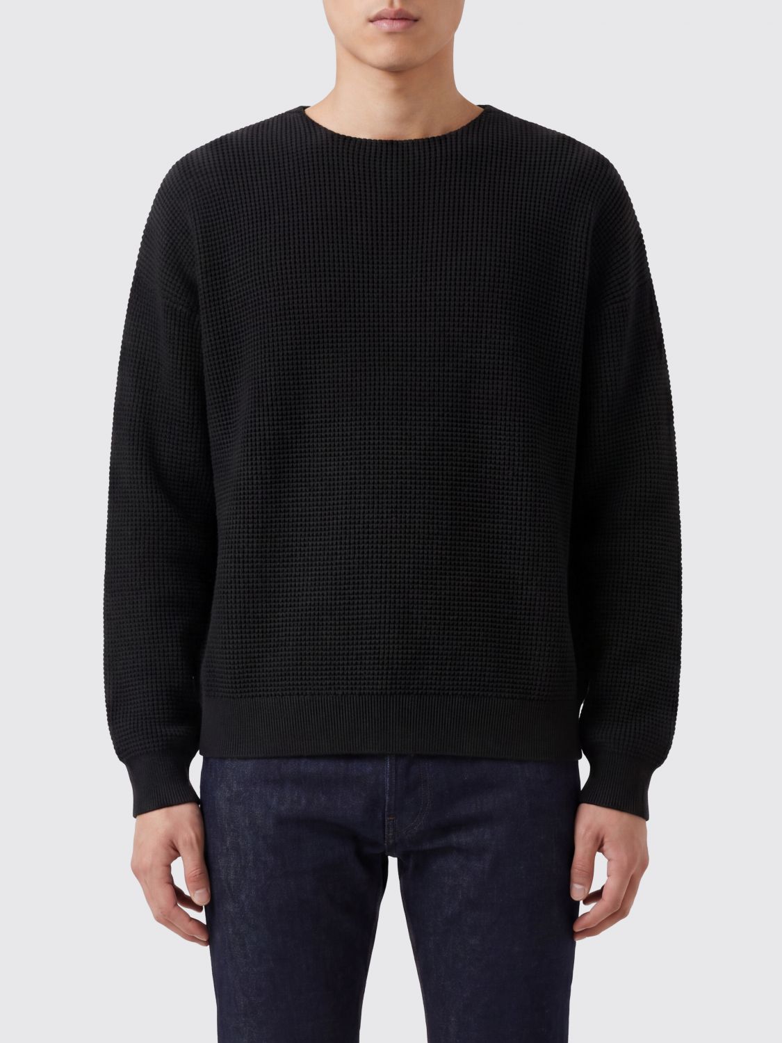 Sweatshirt Men color Black